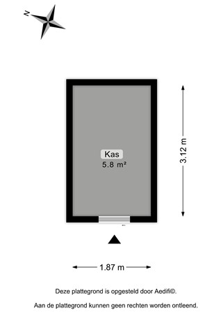 Floorplan - Halbe Wiersemaweg 6, 9365 TB Niebert